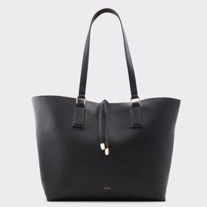 Aldo black large tote